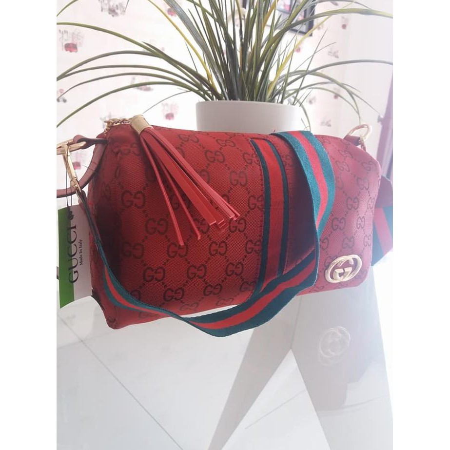 TAS TAS WANITA TASIMPORT GUCCI SLING GUCCI KANVAS TAS SELEMPANG TAS.2