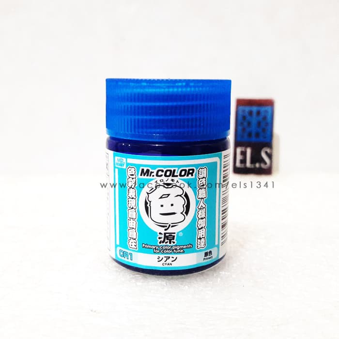 

Mr Color Primary Color Pigments Cyan (CR1)