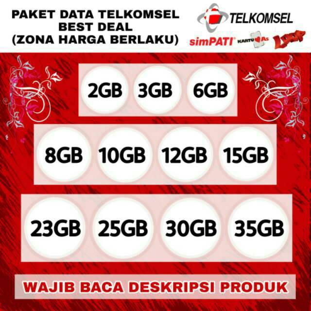 Telkomsel Paket Internet Shopee Indonesia