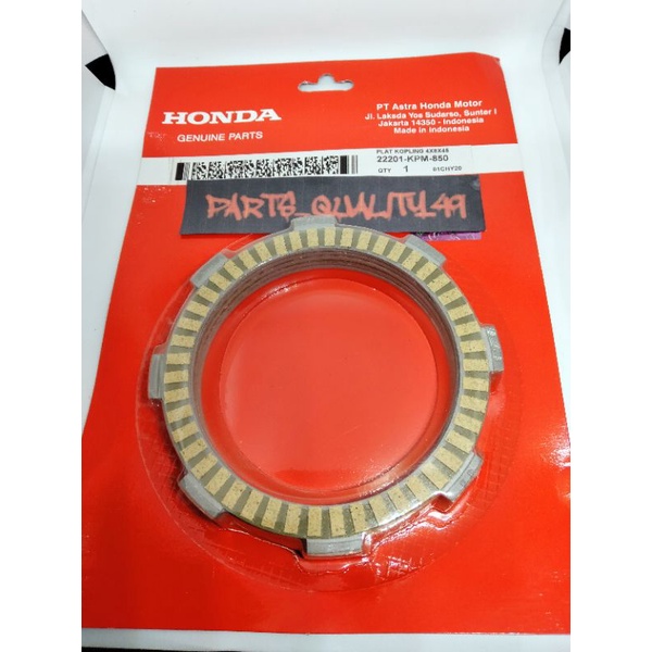 KAMPAS KOPLING HONDA K15/KPM CB150R OLD CBR150 OLD VERZA 150 MEGAPRO NEW MONO SHOCK ORI RACING