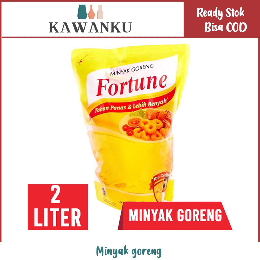 

FORTUNE Pouch 2 liter Minyak goreng