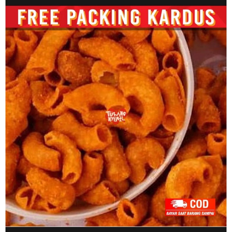 

makaroni pedas, asin, rujak