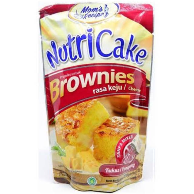 

Nutricake Brownies rasa Keju 230gr