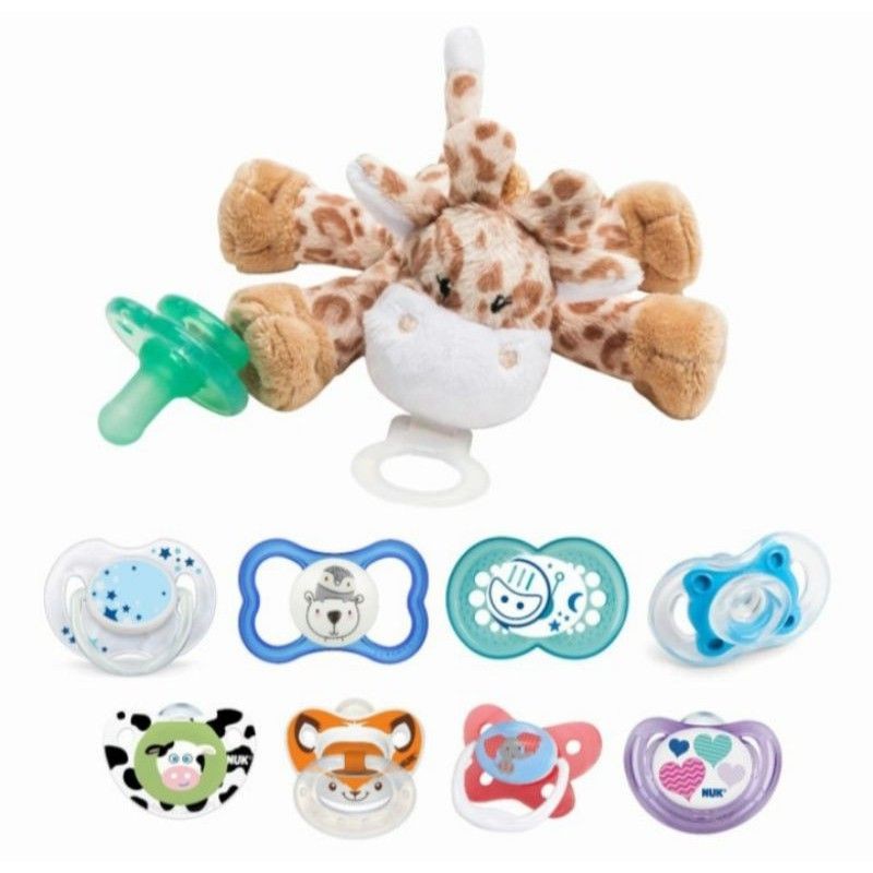 NOOKUMS Paci Plush Doll Gantungan Empeng Bayi Pacifier Soother