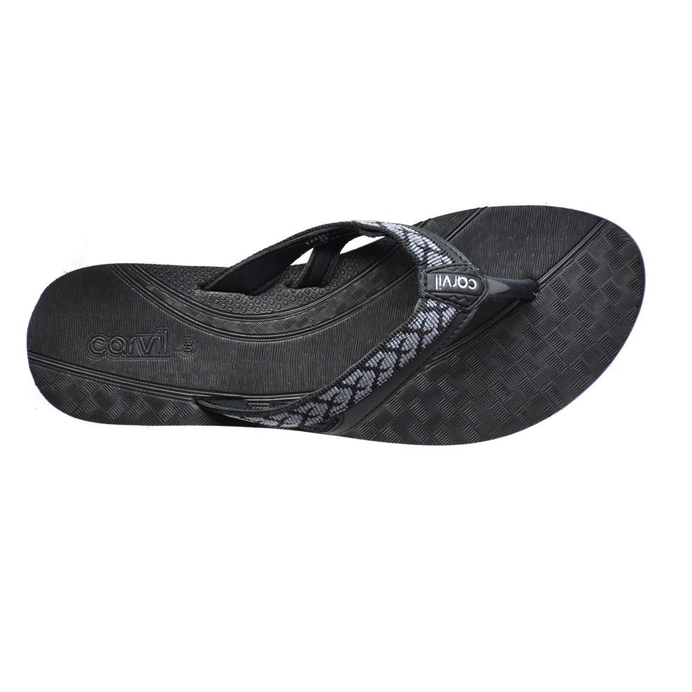 [Bel31au22ᴳ] CARVIL TRESSA-01L SANDAL SPONGE WANITA BLACK/GREY