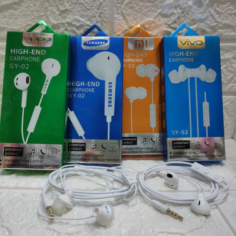 Handsfree/headset/earphone/hf SY-02 stereo super bass