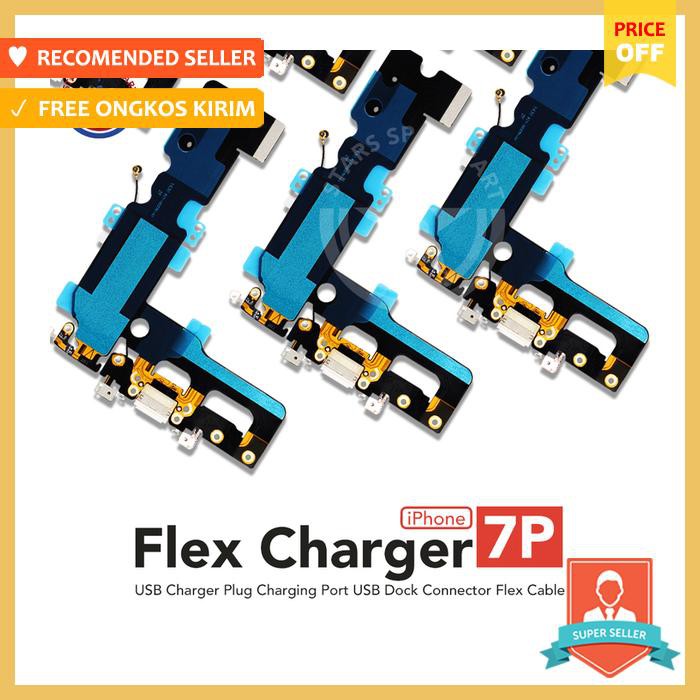 Iphone 7 Plus Flexible Konektor Charger/Charge Ori