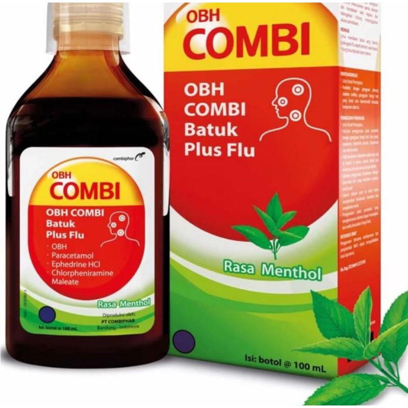 OBH COMBI  PLUS 100ml // 60ml - Obat Batuk Dewasa