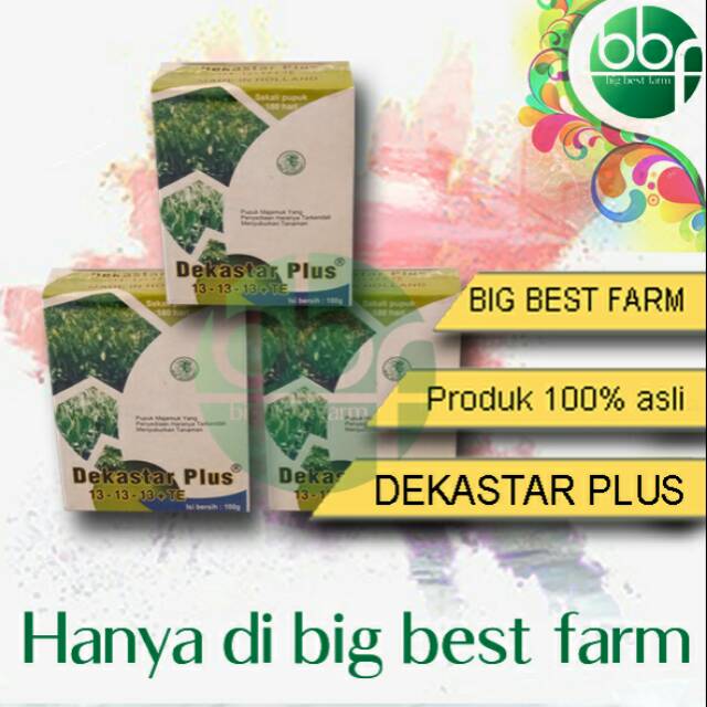 Pupuk Bonsai Dekastar Plus Osmocote 13-13-13