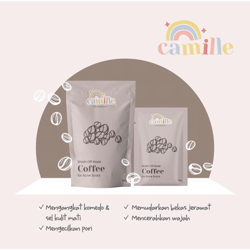 [ORIGINAL 100%] MASKER ORGANIK CAMILLE / MASKER ORGANIK BY CAMILLE FACEMIST CAMILLE