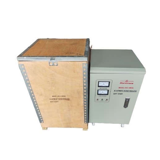 Matsunaga Stavol Stabilizer 10000 Watt 10KVA Penstabil Arus Listrik free paking kayu aman