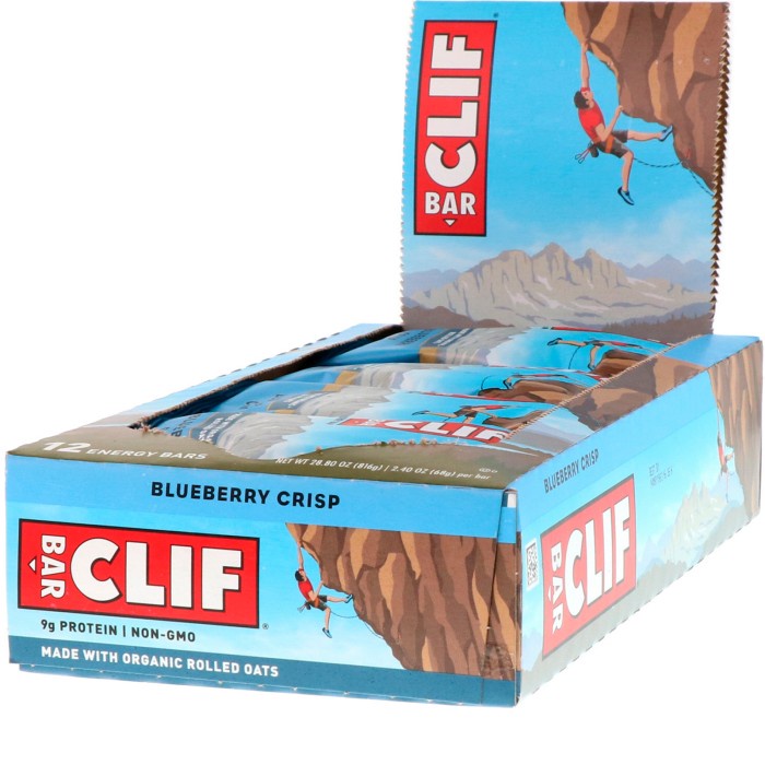 

Clif Bar Energy Bar Blueberry Crisp 12X68G