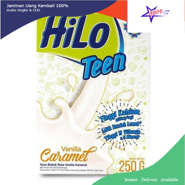 Hilo Teen Vanila 250gr