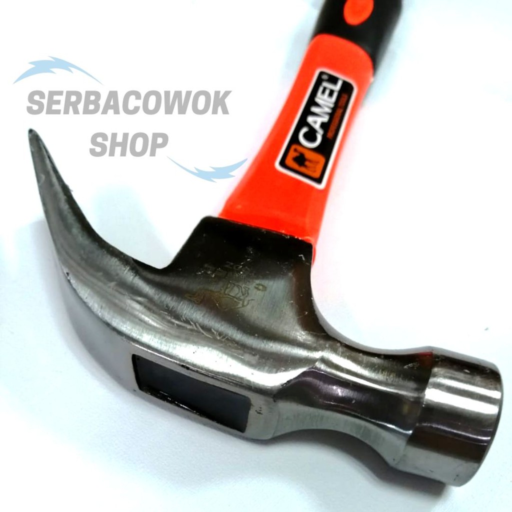 Promo Palu Kambing Claw Hammer Camel 8 Oz Palu Martil Cungkil Paku Gg Fiber Termurah Berkualitas