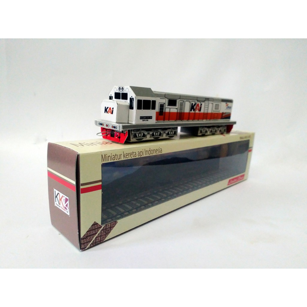 Jual Lokomotif Cc201 Logo Baru Kai Miniatur Kereta Api Indonesia