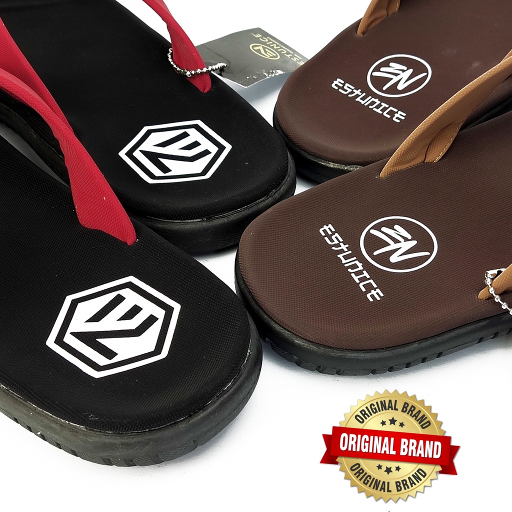 Sendal Jepit Pria Kekinian - Freddo Merah