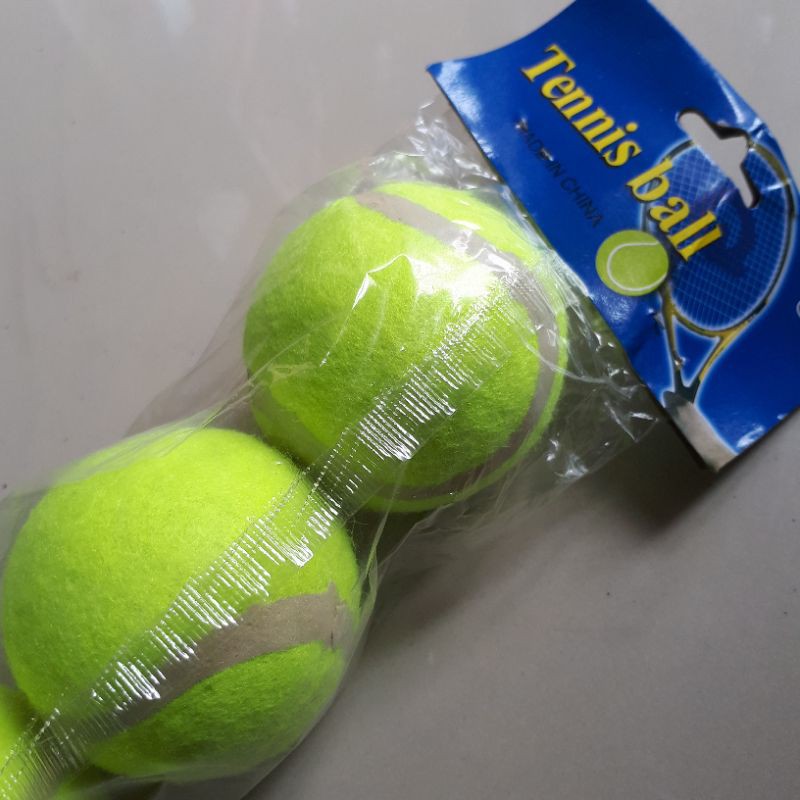 BOLA TENIS bola softball 1 set isi 3 PCS