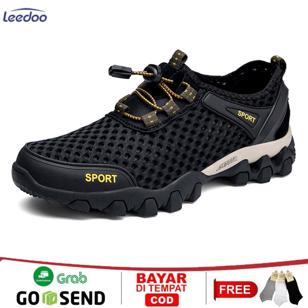 Jual Leedoo Sepatu Hiking Pria Kasual Sepatu Sneakers Sepatu Gunung