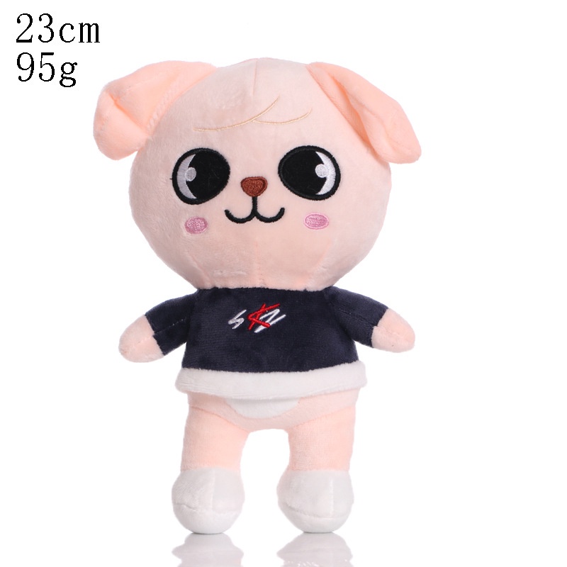 Mainan Boneka Stuffed Plush Stray Kids Skzoo Bbokari Leebit Serigala Chan Puppy M Untuk Hadiah Fans