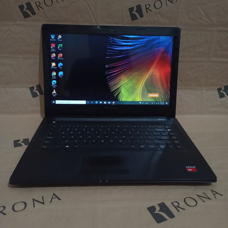 Lenovo G40-45 Amd A6-6310 Radeon R4 4GB 500GB Black Bekas Murah Good
