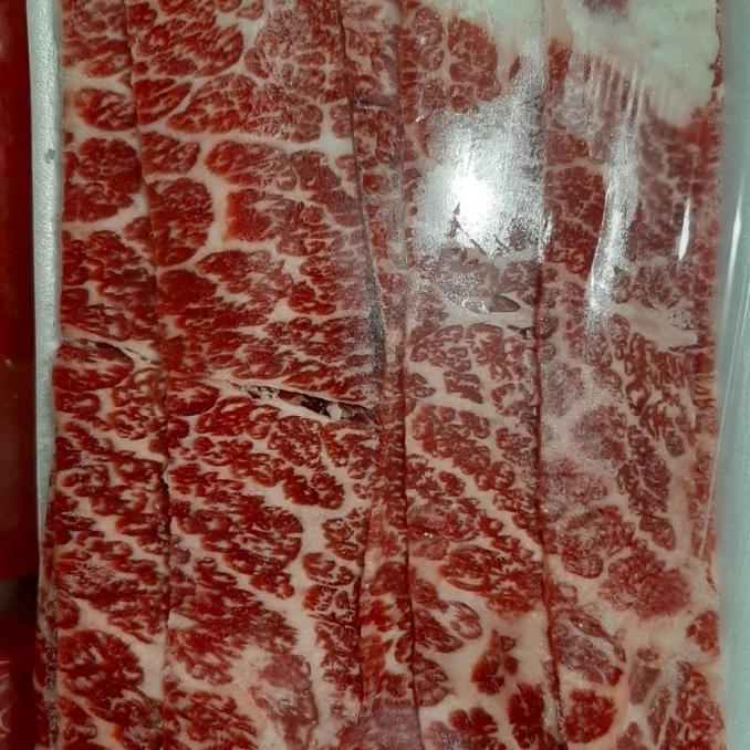 

Daging Sapi / Beef Wagyu Premium Slice Mb9 500Gr Storetaufik_