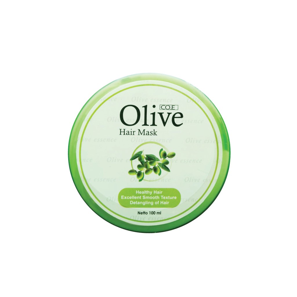 [ORI] SYB Olive Hair Mask Masker Rambut AMPUH Merawat Rambut Rusak Kering dan Bercabang dalam 7 Hari - 100ml BPOM