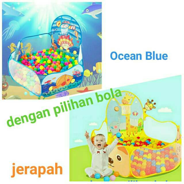 Tenda Keranjang Mandi Bola Mainan Anak Basket Ring Tenda Keranjang Mandi Bola Mainan Anak Basket Ring