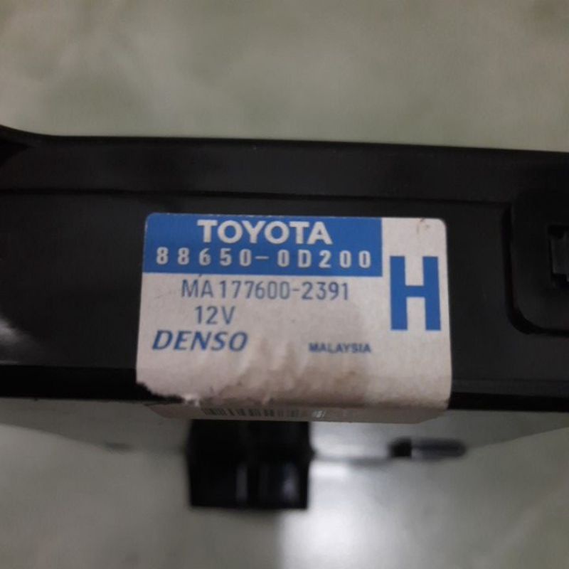 ecu ac amplifier new limo vios yaris gen2 2007 2012 ori