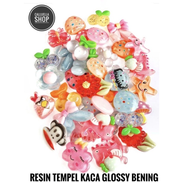 RESIN CLAY TEMPEL MIX MOTIF DAN WARNA MANIK PAREL CINCIN | BAHAN CRAFT CLAY GELANG BROS KALUNG STRAP MASK MASKER PAREL MANIK CRAFT KERAJINAN LUMAJANG FASHION-6
