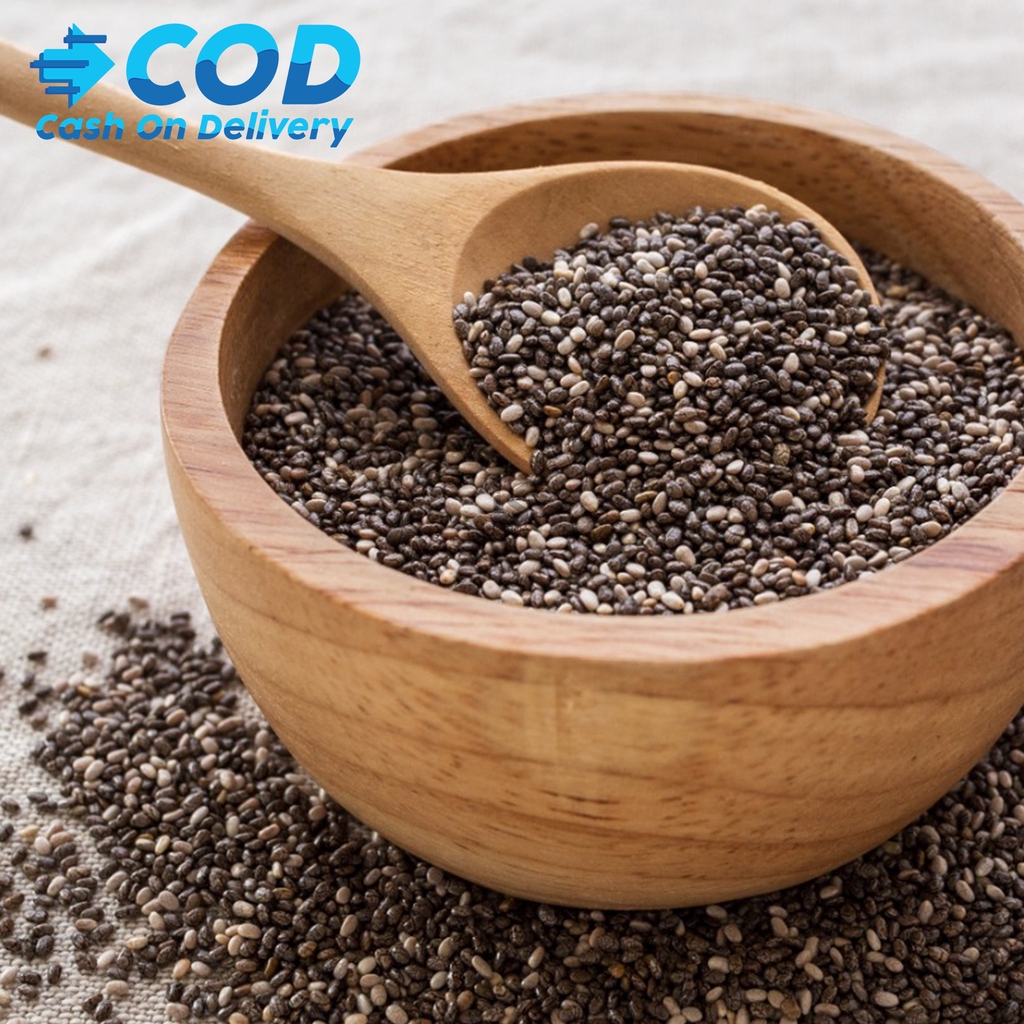 Organic Black Chia Seed 1 Kg Premium Biji Chiaseed ...