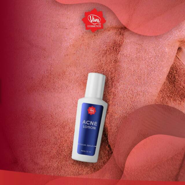 ✿ELYSABETHME✿ (🆅🅸🆅🅰) Viva acne lotion obat totol jerawat pengering meradang merah anti inflamasi peradangan