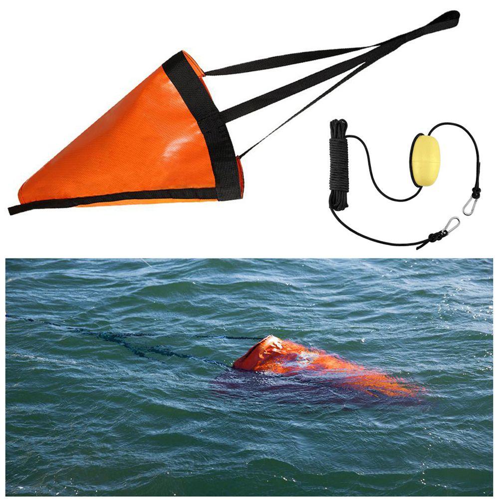 Top PVC Sea Anchor Retrieving Tow Throw Line PVC Sampan Boat Drifting Rem Rowing