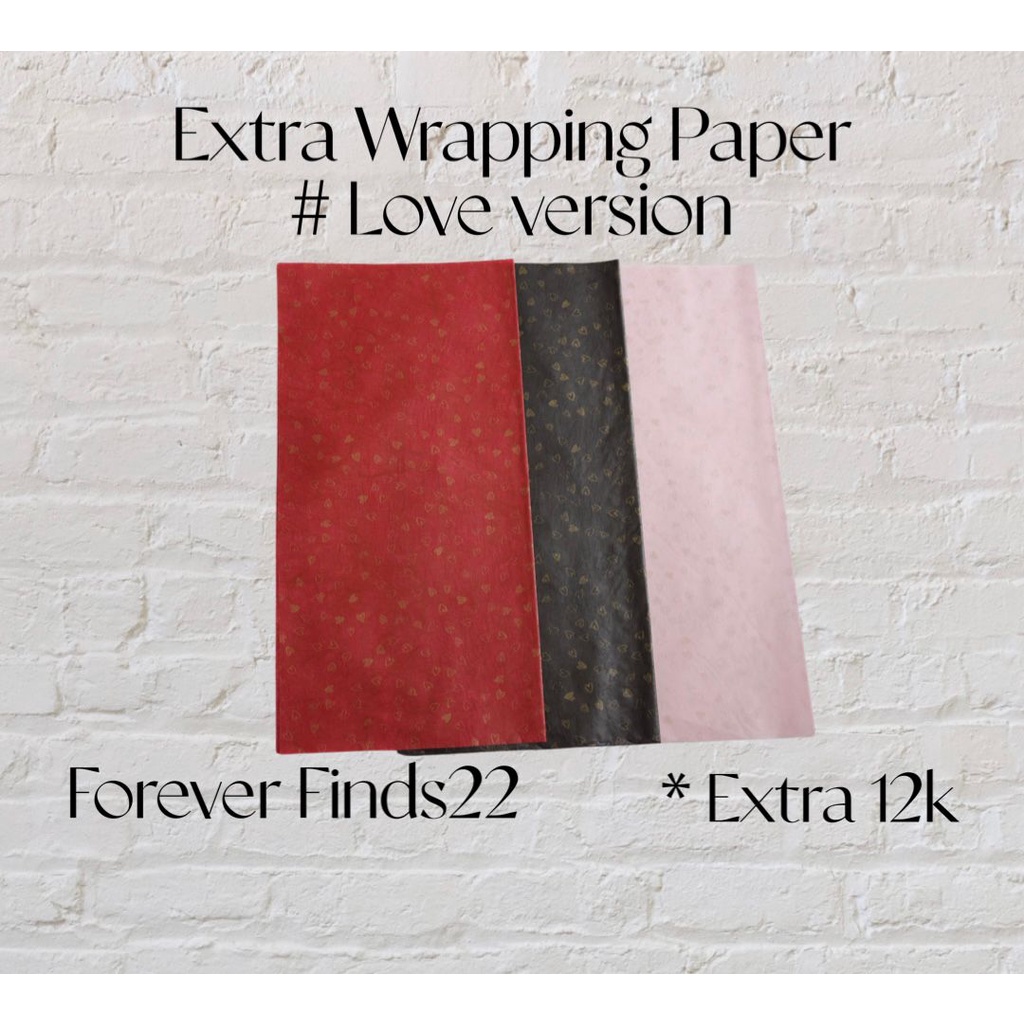 

WRAPPING PAPER LOVE