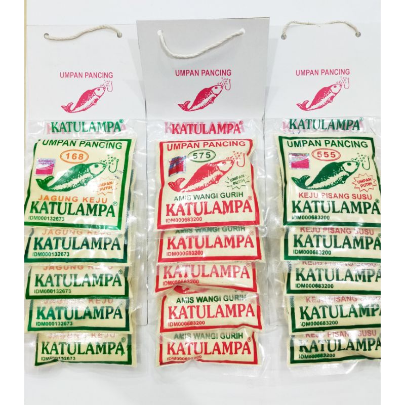UMPAN KATULAMPA AMIS WANGI GURIH/JAGUNG KEJU/KEJU PISANG SUSU PER RANTING ISI 5bks