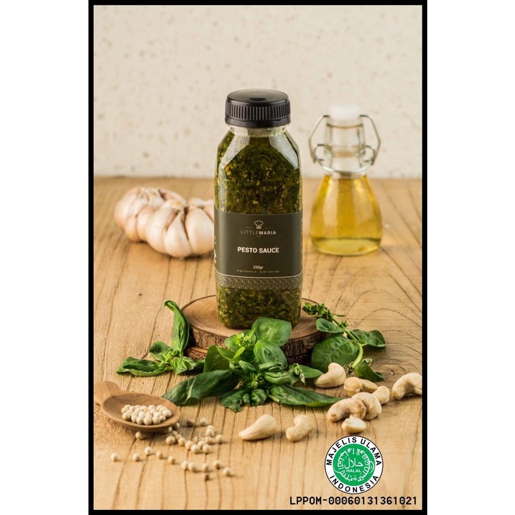 

TERBARUU!! LittleMaria Pesto Sauce/Saus Pesto 250g 3-5Portions PROMO