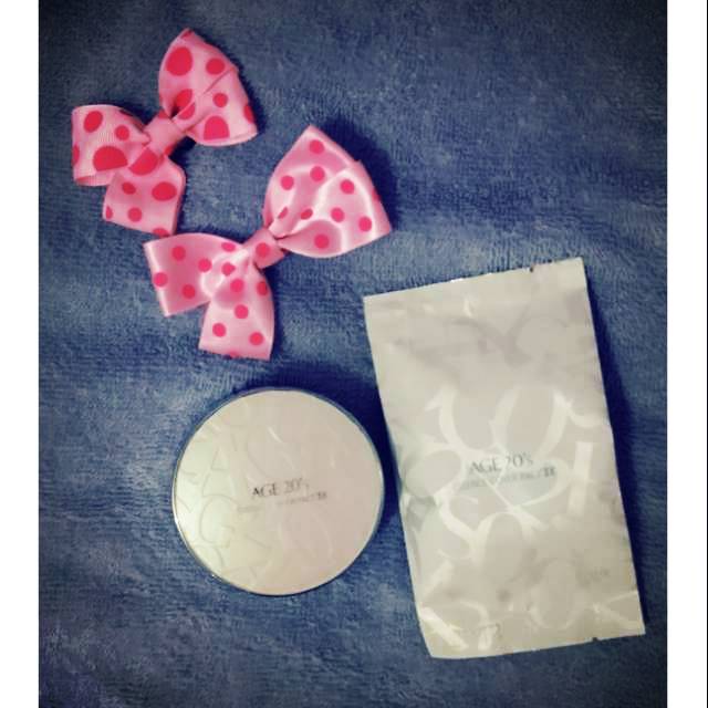Bedak age 20's edisi baru / cover pact powder / bedak korea original