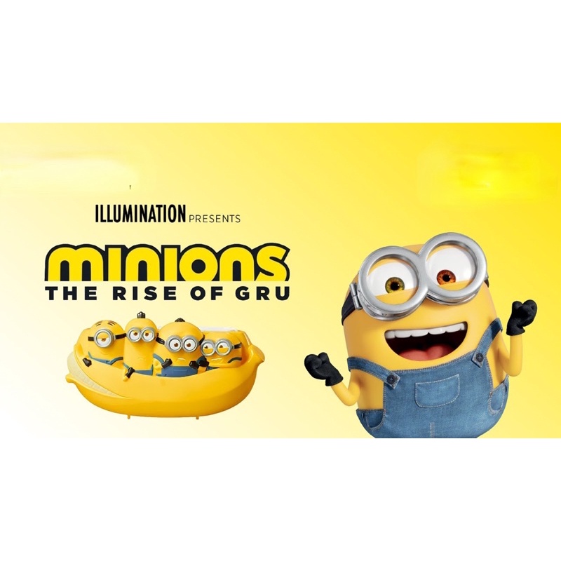 Minions 2 Tray Limited Mcdonald's Original Tempat Makan Minum Minions