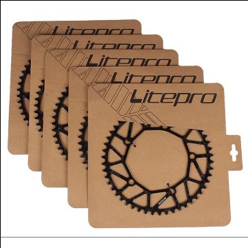 Chainring Litepro Hollow 50T 52T 54T 56T 58T BCD 130 chain wheel Single Alloy