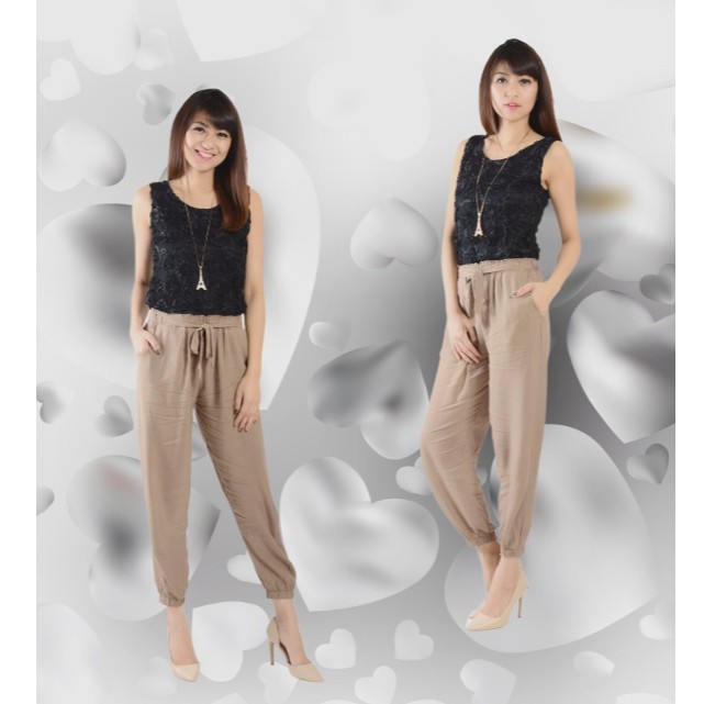 Jogger Pants Katun Rayon