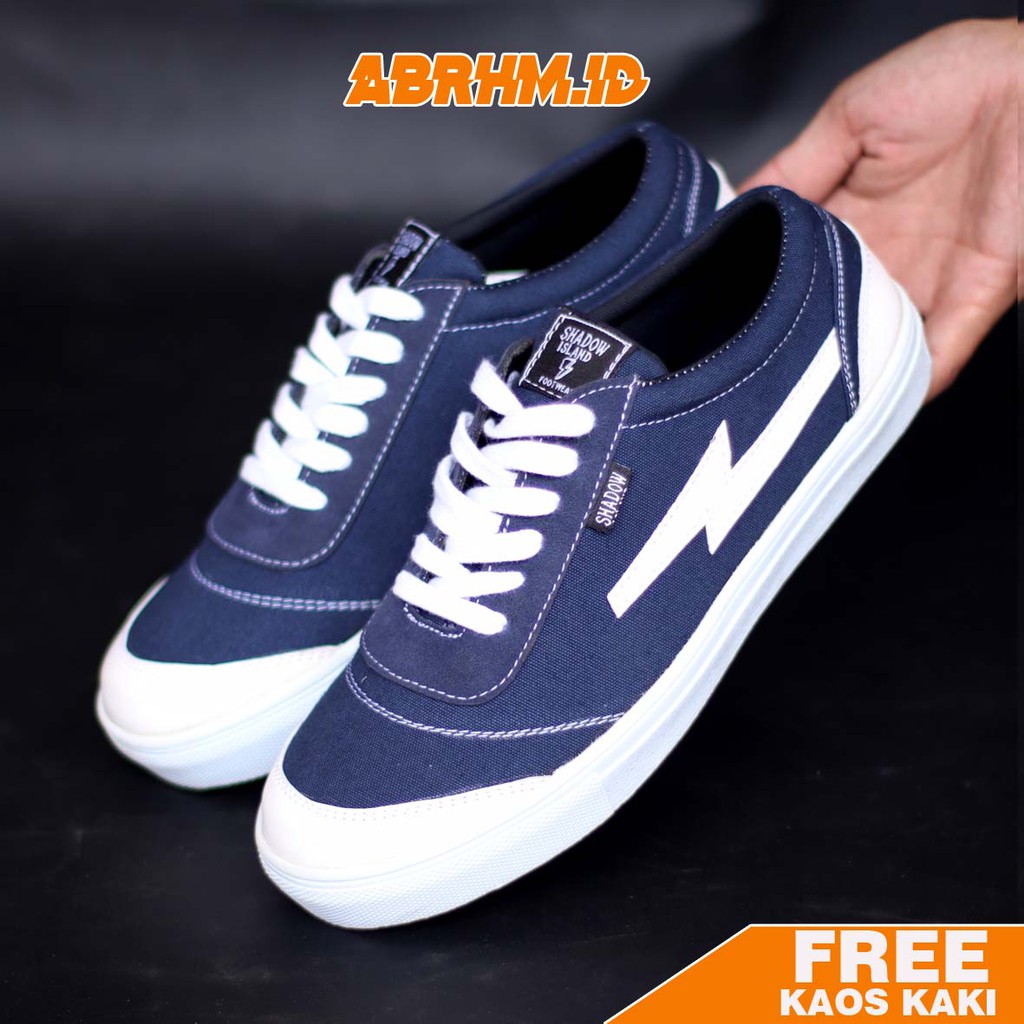 ABRHM X ORIGIN Sepatu Sneaker Pria Casual Sepatu Sneakers Cowok/Cowo Sepatu Skate Ori Sepatu Kasual Kets Kuliah Gaya Santai Keren Kekinian Original