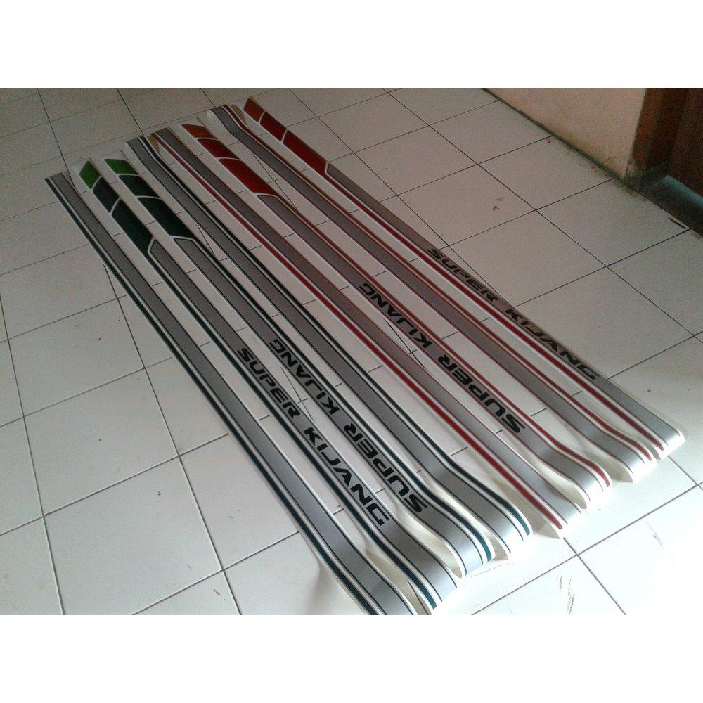 Stiker Streaping body Toyota Kijang Super 1987-1992