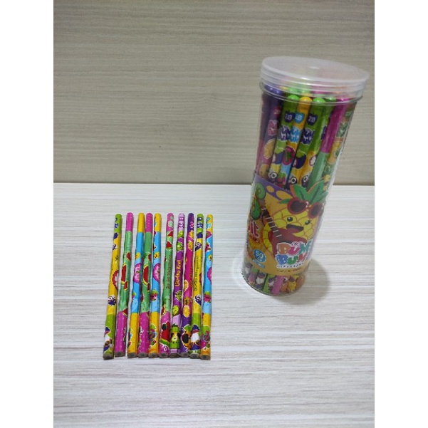 

Pensil kayu 2b big bum-bum fruit