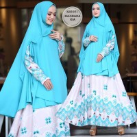 maxmara ria syari ld110 pb 140 gamis muslim setelan