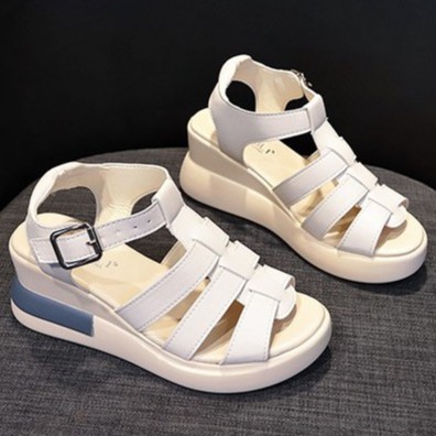 RYX - Demure Eloquence Sepatu Gesper Wanita Fashion Casual  - Ori Import