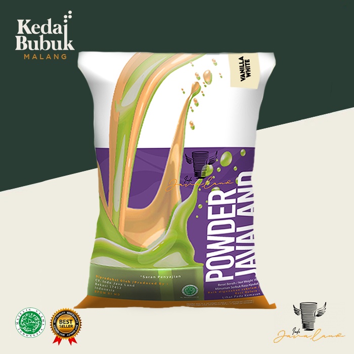

(Reguler Tester) Bubuk Minuman Vanilla Putih 100gr