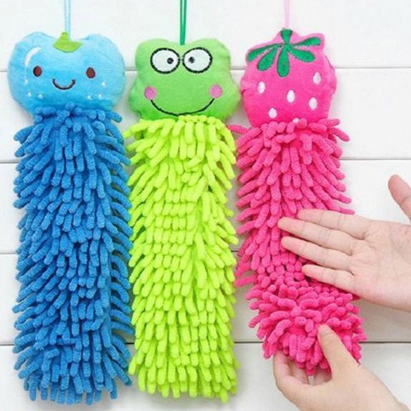 Lap Cendol Karakter Lucu Microfiber Lap Tangan Cendol Lap Bersih