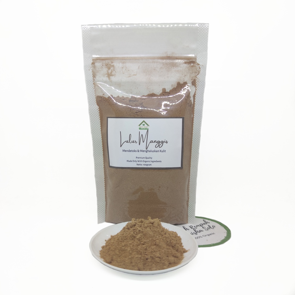 Lulur Manggis Rumah Rempah Manisha Solo 100gr