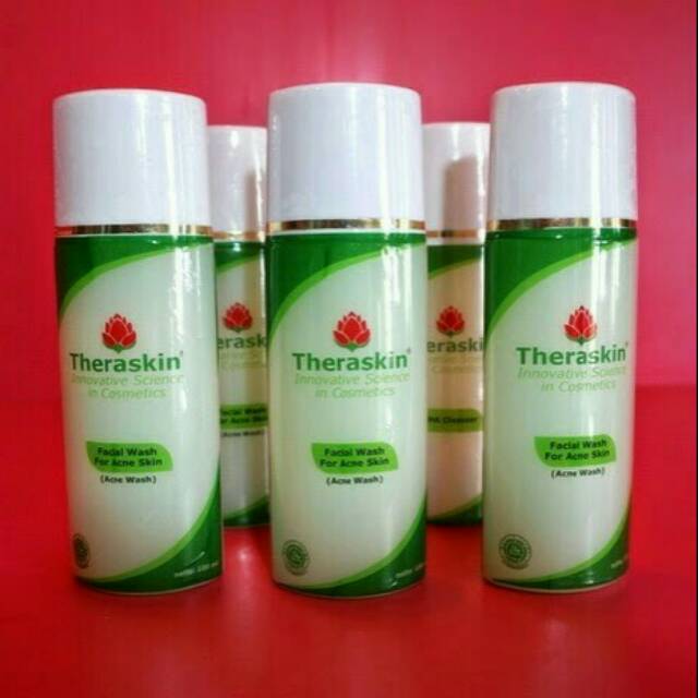 FACIAL WASH ACNE THERASKIN/SABUN JERAWAT