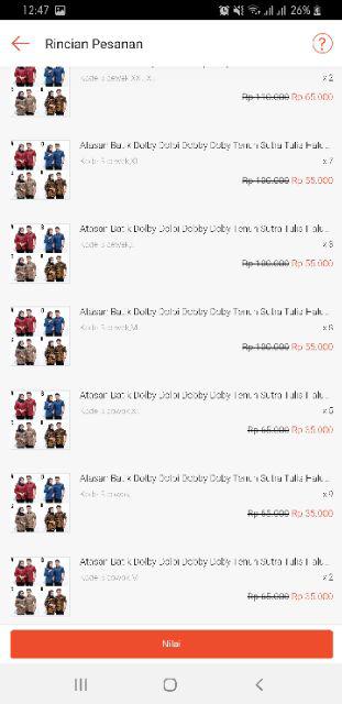 Atasan Batik Dolby Dolbi Dobby Doby Tenun Sutra Tulis Halus Katun Atbm Baron ,sarombit Atasan