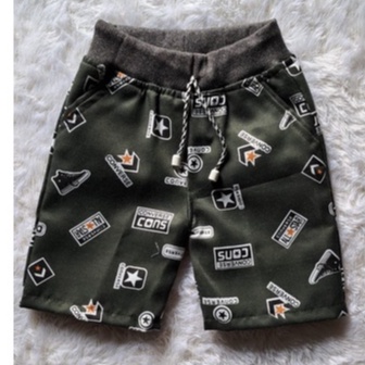 [BISA COD] celana pendek motif lucu anak laki-laki perempuan full print distro